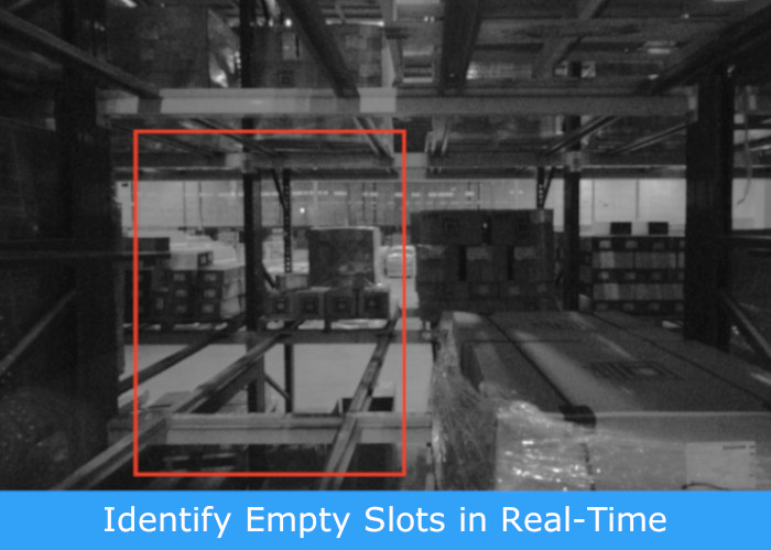 identify empty slots in real-time