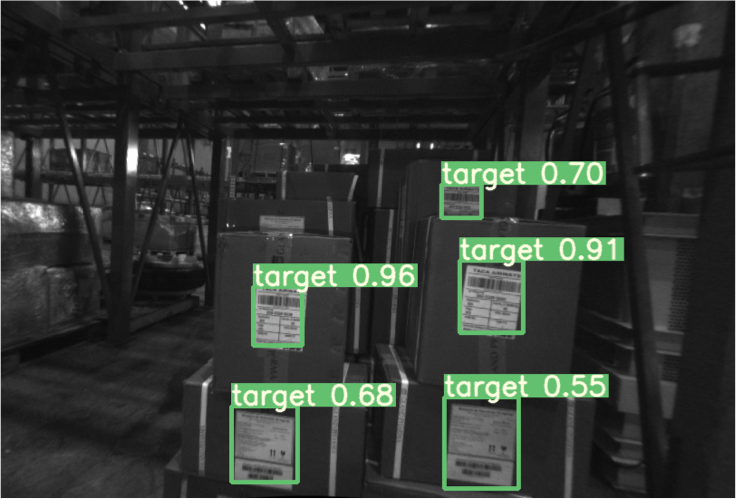 drone scanning inventory barcodes