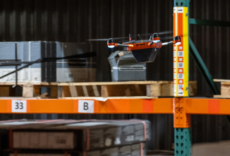 autonomous drone scanning inventory